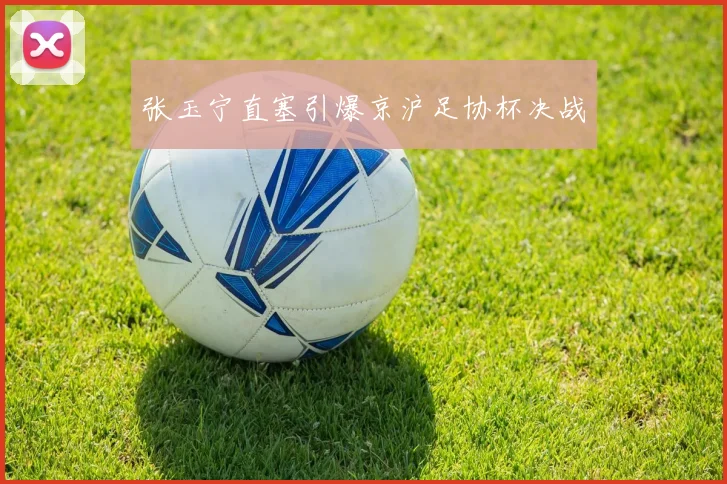 张玉宁直塞引爆京沪足协杯决战
